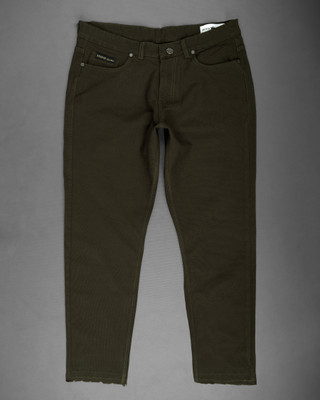 french crown Regular Men Green Jeans