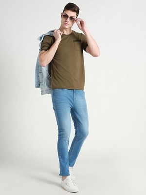 HouseOfCommon Skinny Men Light Blue Jeans