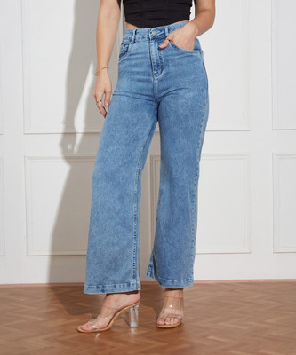 Miss Chase Tapered Fit Women Blue Jeans