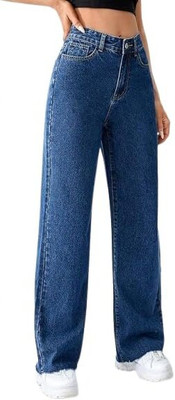 Pihu Regular Straight Fit Women Dark Blue Jeans