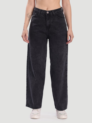 Bene Kleed Relaxed Fit Women Black Jeans