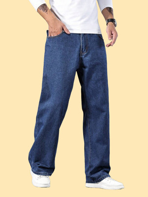 Moda Pride Loose Fit Men Dark Blue Jeans