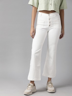 Roadster Straight Fit Women White Jeans