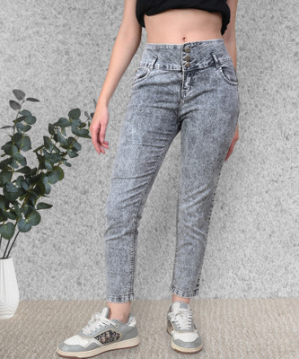 Coutume Collections Boot-Leg Women Dark Grey Jeans