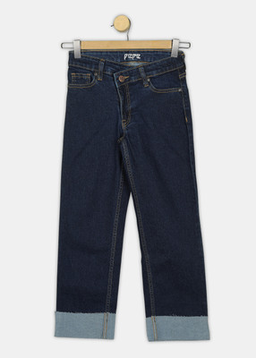 Pepe Jeans Regular Girls Blue Jeans