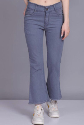 KILLER Boot-Leg Girls Grey Jeans
