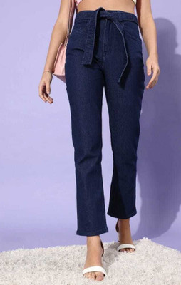 1DAYSTREET Regular Women Dark Blue Jeans