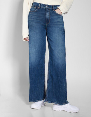 American Eagle Loose Fit Women Blue Jeans