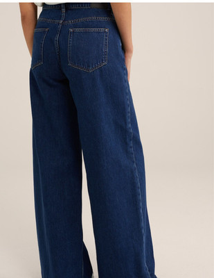 VK Faashion Loose Fit Women Dark Blue Jeans