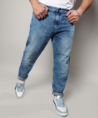 Instafab Plus Regular Men Blue Jeans