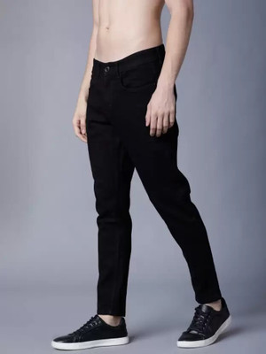 Maahhit Slim Men Black Jeans