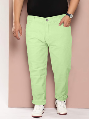 JUST BLACK Regular Men Light Green Jeans