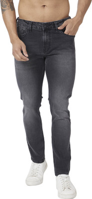 Spykar Slim Men Dark Grey Jeans