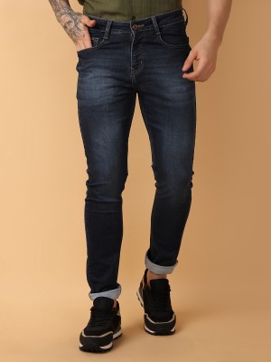 V-MART Slim Men Dark Blue Jeans