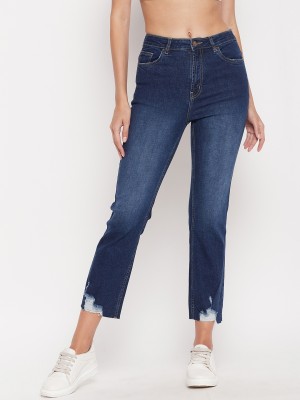 MADAME Slim Women Dark Blue Jeans