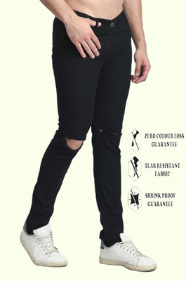 mevan Slim Men Black Jeans