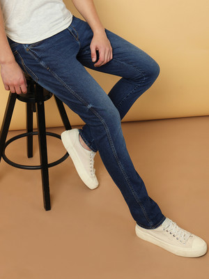 Wrangler Skinny Men Dark Blue Jeans