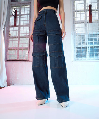 SASSAFRAS Regular Women Dark Blue Jeans