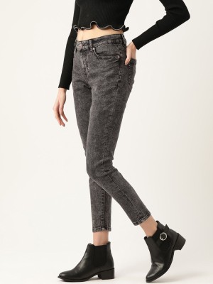 Dressberry Skinny Women Black Jeans