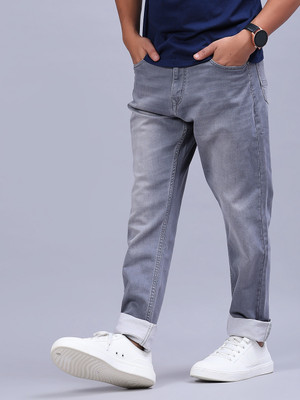 V-MART Skinny Men Grey Jeans