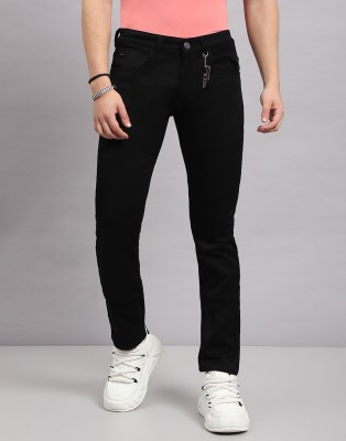 MONTE CARLO Regular Men Black Jeans