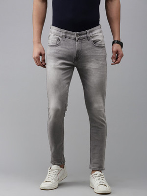 Spykar Slim Men Grey Jeans