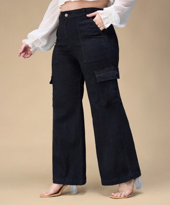 Miss Chase Relaxed Fit Women Black Jeans