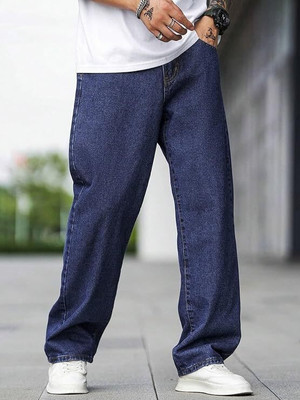 Zaba Denim Loose Fit Men Black Jeans
