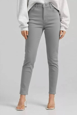 PKYCOLLECTION Skinny Women Grey Jeans