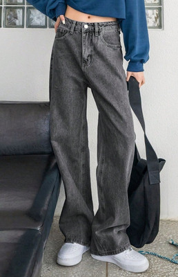 KC COLLECTION Regular Women Black Jeans