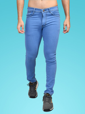 DEVIOUS Boyfriend Men Blue Jeans