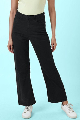 HouseOfCommon Regular Women Black Jeans