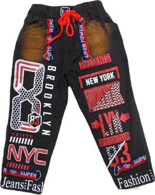 StylerOn Regular Boys Black Jeans