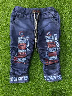 WEALZILLA Skinny Boys & Girls Dark Blue Jeans