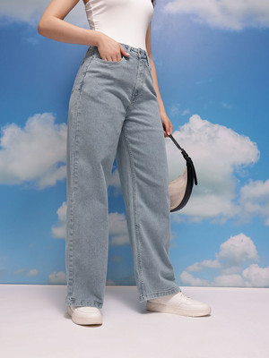 CORSICA Straight Fit Women Light Blue Jeans