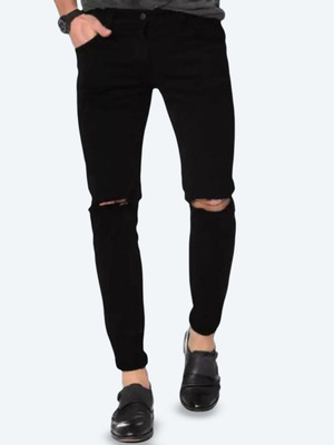 LUMINOIRE Slim Men Black Jeans