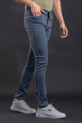 Lzard Slim Men Grey Jeans