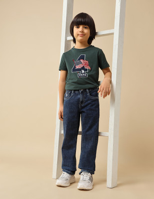 U.S. POLO ASSN. Relaxed Fit Baby Boys Black Jeans