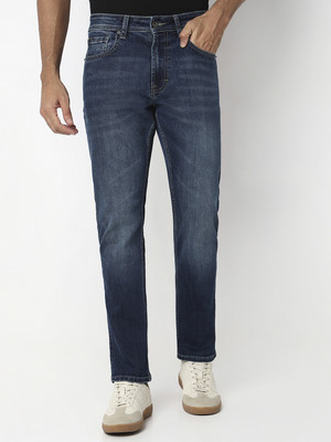 Spykar Relaxed Fit Men Blue Jeans