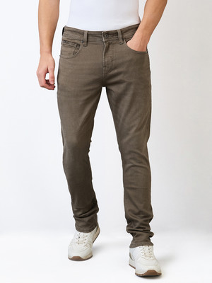 Spykar Slim Men Brown Jeans