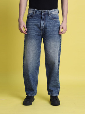Bene Kleed Loose Fit Men Blue Jeans