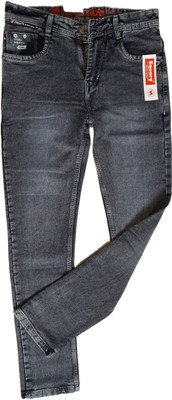 Squary Slim Men Dark Grey Jeans