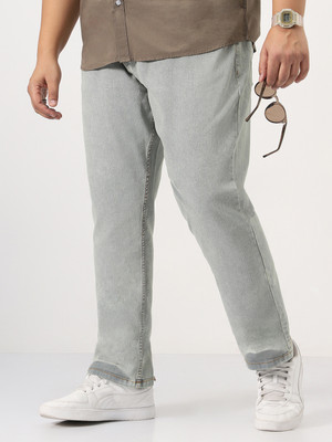 Urbano Plus Straight Fit Men Grey Jeans