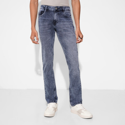 SF Jeans by Pantaloons Skinny Men Grey Jeans
