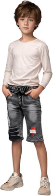 Ruyam Regular Baby Boys Black Jeans