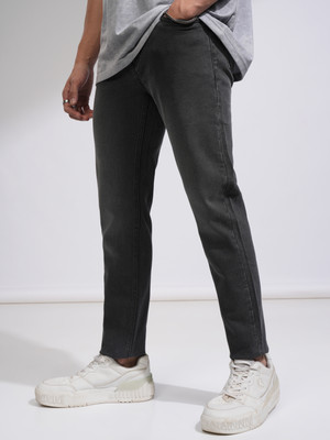HIGHLANDER Tapered Fit Men Grey Jeans