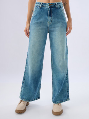 Spykar Relaxed Fit Women Blue Jeans
