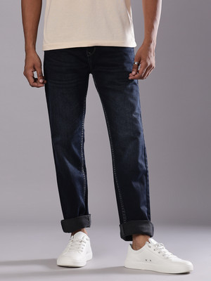 V-MART Slim Men Dark Blue Jeans