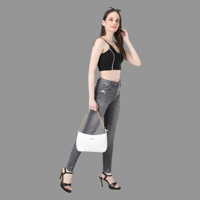 Waastra Skinny Women Dark Grey Jeans