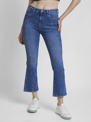Spykar Boot-Leg Women Blue Jeans